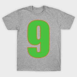 Gallant in Green: 9's Defining edge T-Shirt